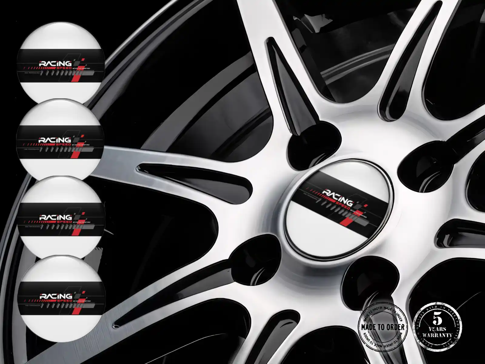 Resin Domed Stickers Advanced Quantum Velocity Core